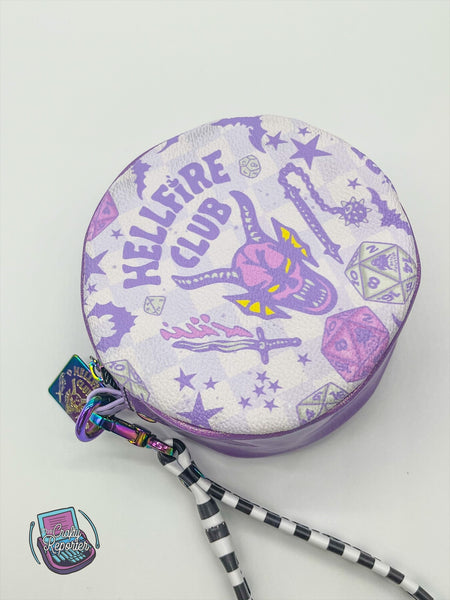 Pastel Hellfire 🔥 Club Circle Wristlet