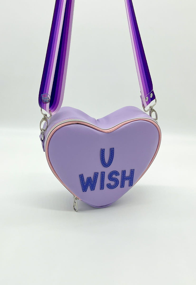 You Wish” Heart Shaped Crossbody Bag – The Crafty Reporter