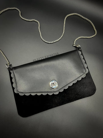 Batty Velvet Crossbody