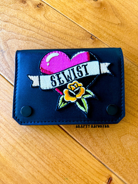 Sewist Tattoo Heart Iron-on Patch