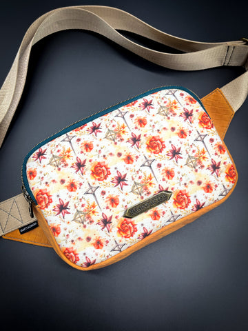 Western Floral Belt Bag