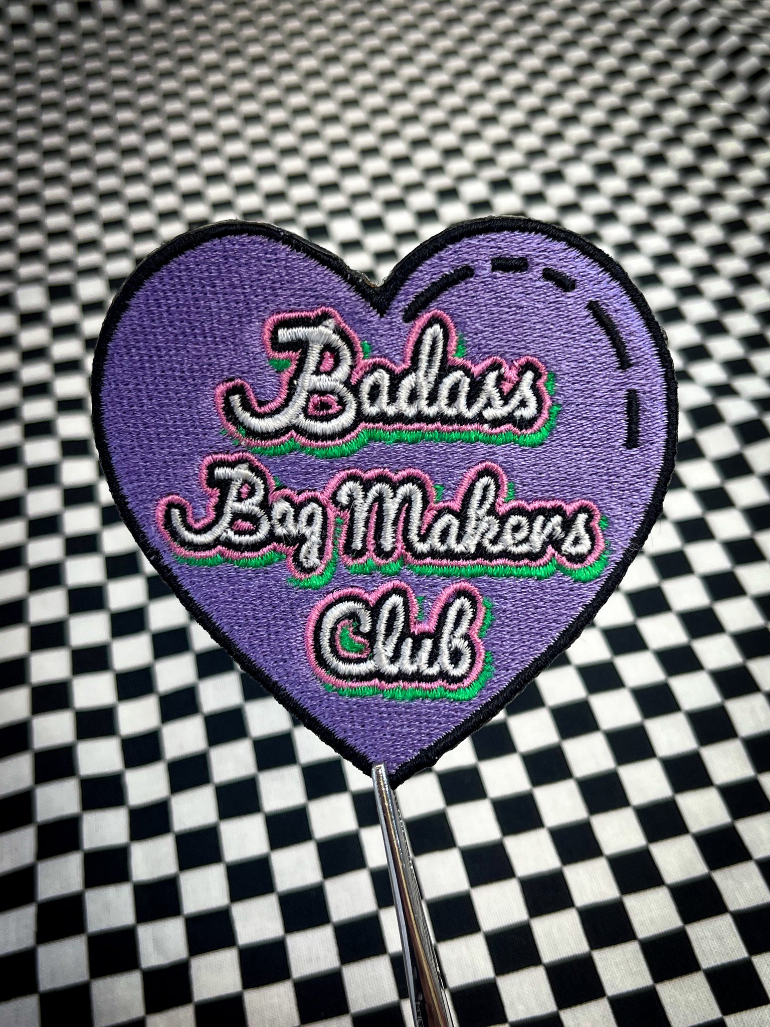 Badass Bag Makers Club Patch Iron-On Patch