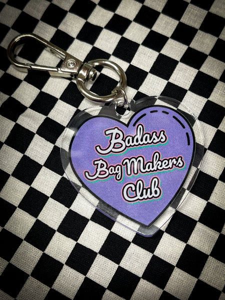 Badass Bag Makers Club Keychain