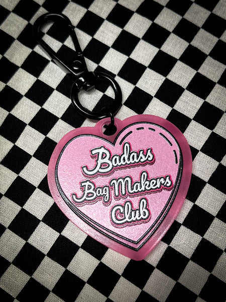 Badass Bag Makers Club Keychain