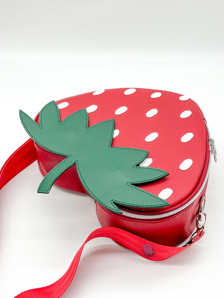 Strawberry Applique Add-on - Heartbreaker Bag by K.Azcona Designs