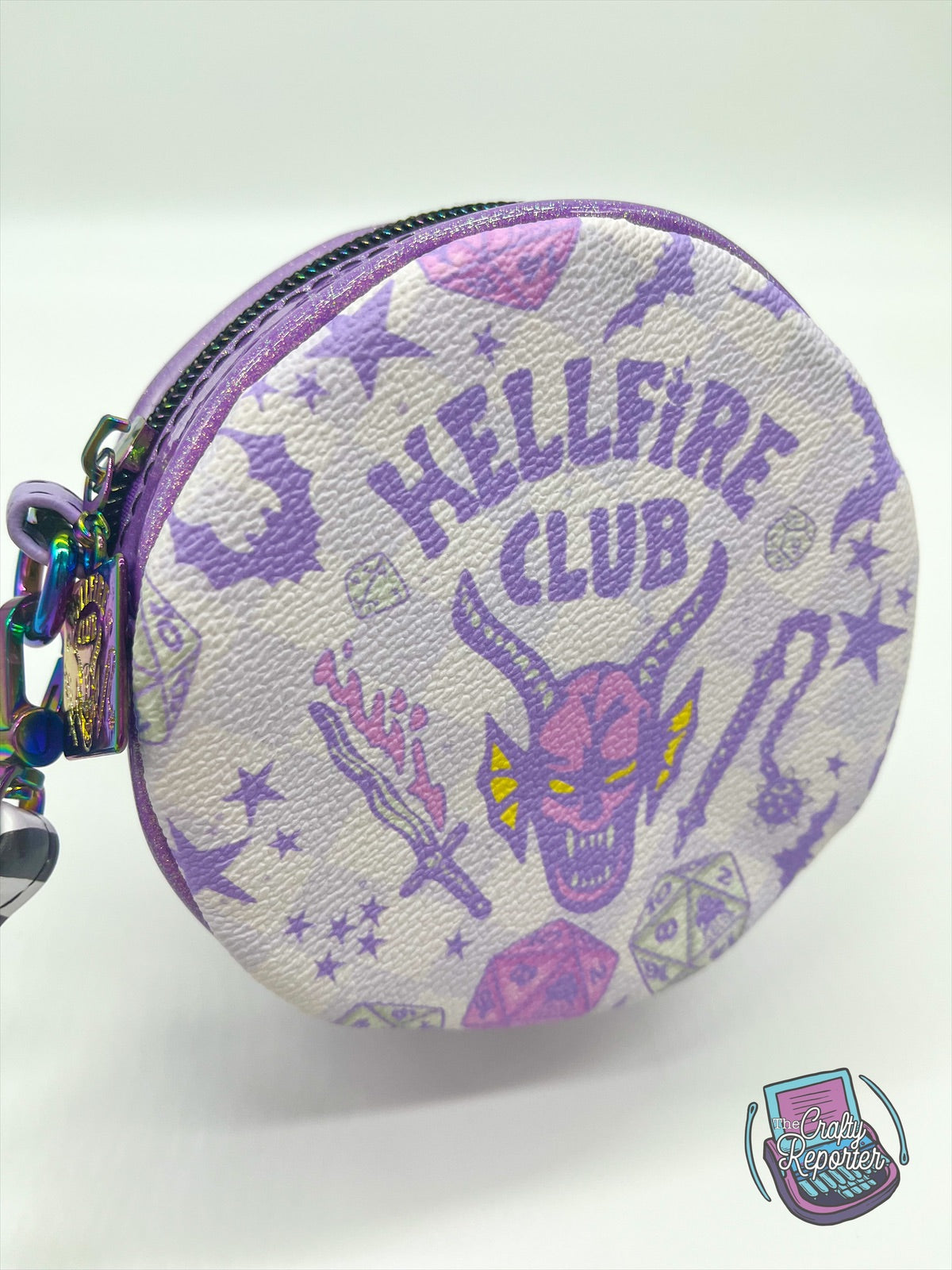 Pastel Hellfire 🔥 Club Circle Wristlet